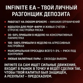 Разгонщик Infinite EA [+570 % за неделю]