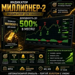 Индикатор MILLIONER 2 (Premium Signals) 99%VIN